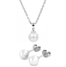 Lade das Bild in den Galerie-Viewer, Parures MOTHER OF PEARL -  Argenté &amp; perle
