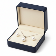 Load image into Gallery viewer, Parure MOTHER OF PEARL – Argent &amp; Perle d'Autriche | MYC Paris
