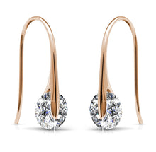 Lade das Bild in den Galerie-Viewer, Parure CLASSY - Or rosé &amp; Cristal
