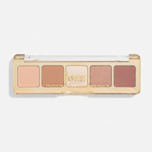 Load image into Gallery viewer, Mini Palette 5 Fards à Paupières SUNRISE – Teintes Terre de Sienne &amp; Mordorées – Mates &amp; Irisées – JOZZ BEAUTY
