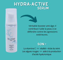 Charger l&#39;image dans la galerie, Sérum multi-actif HYDRA-ACTIVE à la Vitamine A,C &amp; E- 30 ml - BLOOMEA
