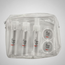 Charger l'image dans la galerie, Kit Voyage Peggy Sage – Flacons &amp; Pots Vides pour Cabine Avion
