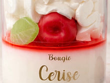 Load image into Gallery viewer, Bougie Chantilly Cerise 170g – Savonnerie de Bormes | Cire Végétale
