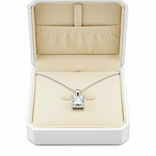 Load image into Gallery viewer, Collier Pendentif SQUARE – Argent &amp; Cristal d'Autriche | MYC Paris
