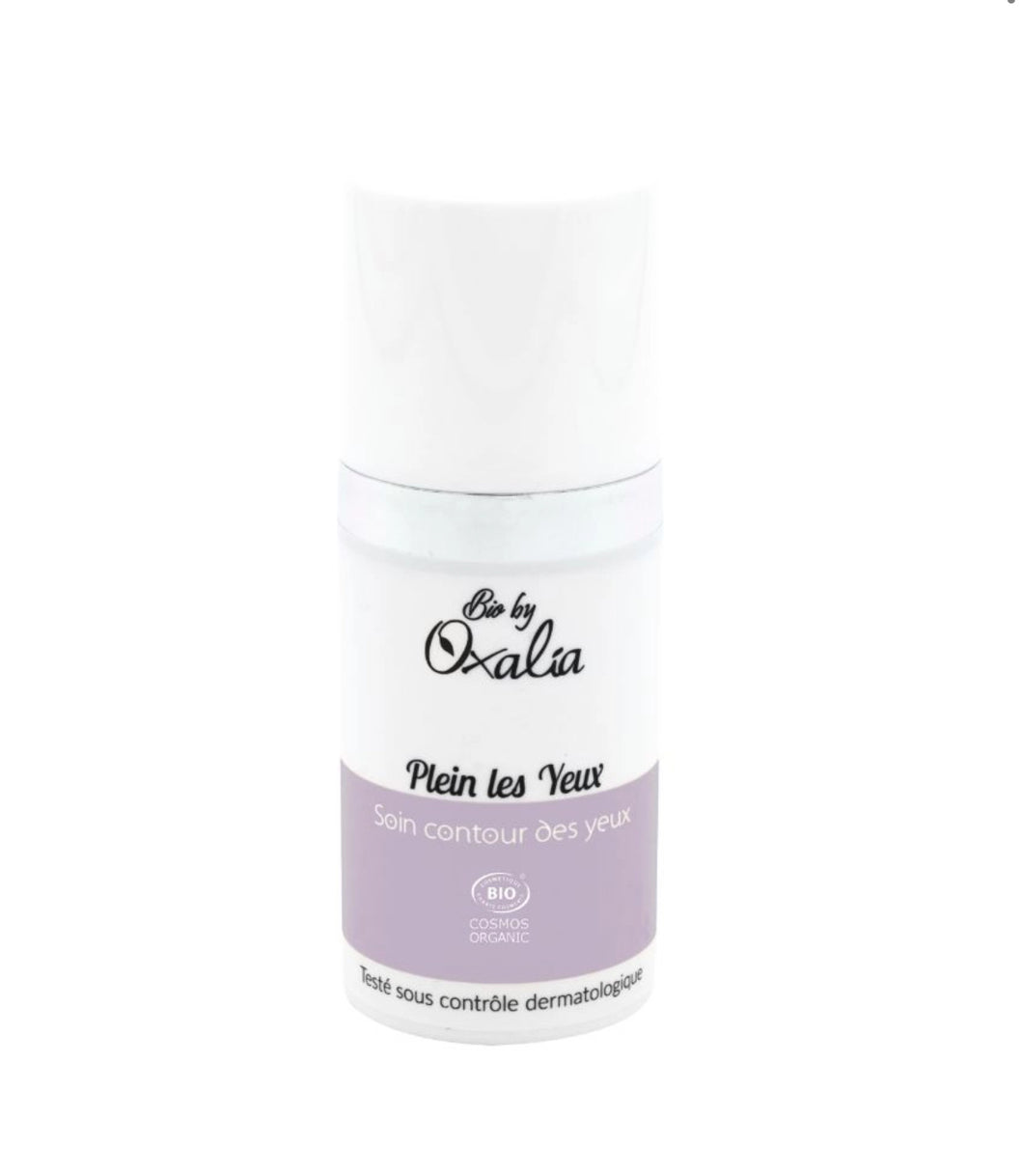 PLEIN LES YEUX Augen- und Lippenkonturbehandlung Straffung, gegen Augenringe, gegen Schwellungen – 15 ml – OXALIA