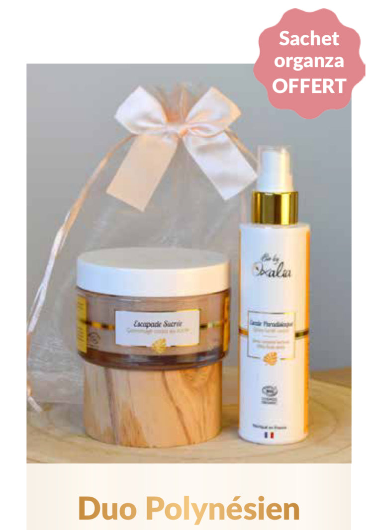 Coffret DUO POLYNESIEN -350ml - OXALIA