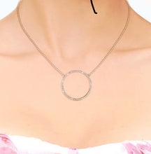 Lade das Bild in den Galerie-Viewer, Collier OLINA - Or rosé &amp; Cristal
