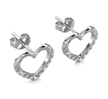 Lade das Bild in den Galerie-Viewer, Boucles d&#39;oreilles LOVETT - argenté &amp; cristal
