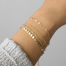 Load image into Gallery viewer, Bracelet ELODIE – Set 4 Chaînes Plaqué Or | MYC Paris
