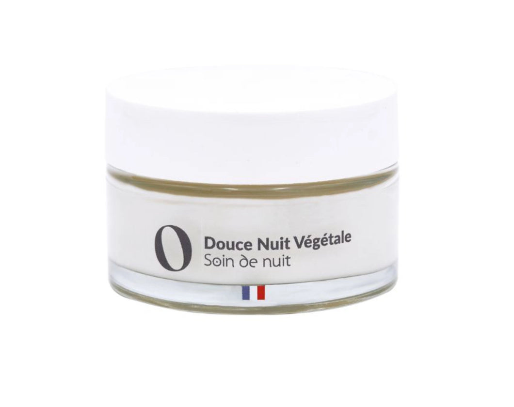 DOUCE NUIT VEGETALE Multiaktive Nachtcreme mit Sheabutter und Vitamin E - 50 ml - OXALIA