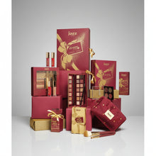 Load image into Gallery viewer, Trousse à Maquillage en Velours Burgundy - JOZZ Beauty
