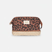 Charger l'image dans la galerie, Trousse Wild Bi-Matière Léopard à 2 Compartiments - JOZZ Beauty
