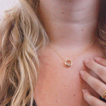 Charger l'image dans la galerie, Collier CLARINE - Or &amp; Cristal
