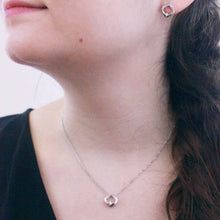 Charger l'image dans la galerie, Boucles d'oreilles ADELISE – Argent &amp; Cristal Autrichien | MYC Paris
