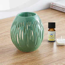 Lade das Bild in den Galerie-Viewer, Chauffe cire parfumée &amp; fondants OVALI en céramique - Zen'Arôme
