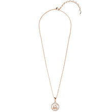 Charger l'image dans la galerie, Collier Pendentif ZODIAQUE – Or Rosé &amp; Cristal – 12 Signes
