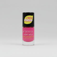Charger l'image dans la galerie, Vernis à Ongles HAPPY NAILS ROSE GROSEILLE FLASHY OH LA LA ! – Végan, Respirant &amp; Formule 20-FREE – 5ml – BENECOS
