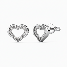Load image into Gallery viewer, Boucles d'oreilles ZEAL – Argent &amp; Cristal Autrichien | MYC Paris
