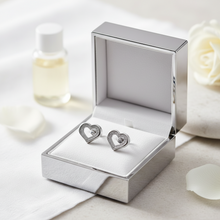 Load image into Gallery viewer, Boucles d'oreilles ZEAL – Argent &amp; Cristal Autrichien | MYC Paris
