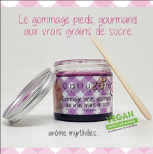 Charger l&#39;image dans la galerie, Gommage pieds, gourmand aux vrais grains de sucre - 175ml - CALLUZERO
