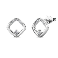 Charger l'image dans la galerie, Boucles d'oreilles ADELISE – Argent &amp; Cristal Autrichien | MYC Paris
