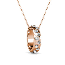 Load image into Gallery viewer, Collier JOY – Or Rosé &amp; Cristal
