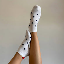 Charger l'image dans la galerie, Lot de 5 paires de chaussettes marinières languette coeur - Caroline
