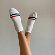 Charger l'image dans la galerie, Lot de 5 paires de chaussettes marinières languette coeur - Caroline
