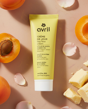 Lade das Bild in den Galerie-Viewer, Bio-vegane Tagescreme für trockene und empfindliche Haut - 50 ml - AVRIL

