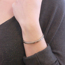 Charger l&#39;image dans la galerie, Bracelet ELEGANT - Argenté &amp; Cristal - MYC Paris
