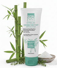 Load image into Gallery viewer, Gommage Matifiant CYTOLAC® Peaux à Imperfections – Bambou, Argile Blanche &amp; Thym – 75ml – CYTOLNAT
