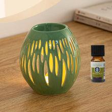 Lade das Bild in den Galerie-Viewer, Chauffe cire parfumée &amp; fondants OVALI en céramique - Zen'Arôme
