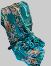 Charger l&#39;image dans la galerie, Etole soie mélangée - COLLECTION FLOWER - ACCESSORI
