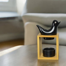 Charger l'image dans la galerie, Brûle parfum, cire &amp; fondants BIRDY  Noir - Zen'Arôme
