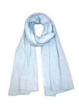 Load image into Gallery viewer, Foulard en gaze de coton uni

