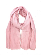 Load image into Gallery viewer, Foulard en gaze de coton uni
