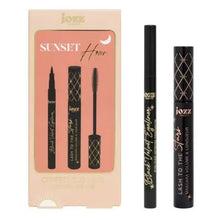 Charger l&#39;image dans la galerie, JOZZ Beauty - Coffret duo yeux mascara + eyeliner - Noir
