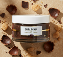 Lade das Bild in den Galerie-Viewer, ARGAN NUGALS Scrub - Bio-Körperpeeling mit Arganschalen und Arganöl mit orientalischem Duft. Nährend, weichmachend, peelend - 200 ml - OXALIA
