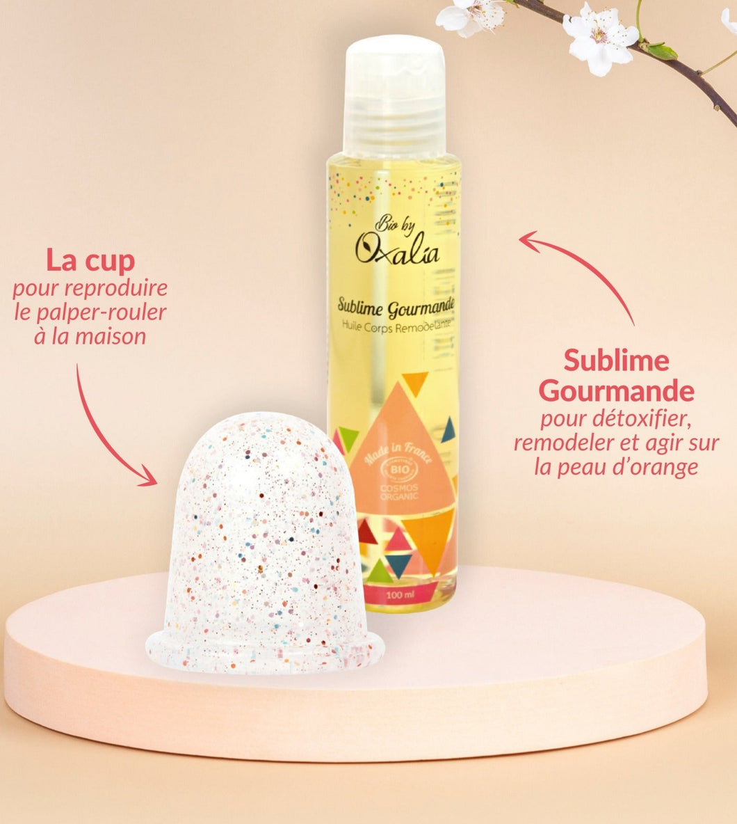 Cup minceur pailletée anti-cellulite - OXALIA