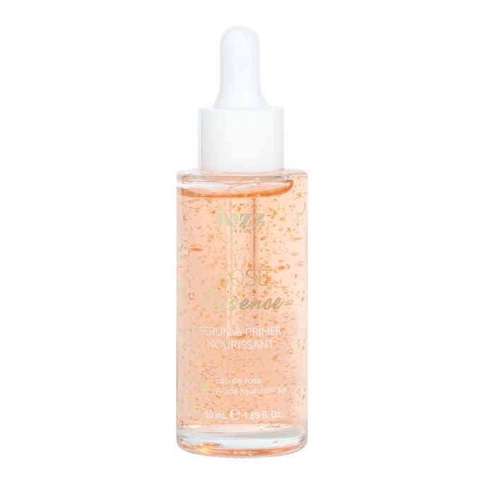 JOZZ Beauty - Sérum hydratant & primer maquillage nourrissant à l'eau de rose à l'acide hyaluronique - 50 ml - COLLECTION SUNSET HOUR