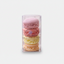 Load image into Gallery viewer, Boîte de 4 savons macaron - 120g - Savonnerie de Bormes
